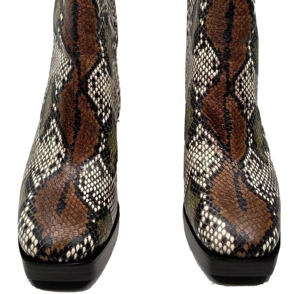 New Tory Burch Ruby Block Heel Bootie ASPEN MULTI‎ - Picture 2 of 4